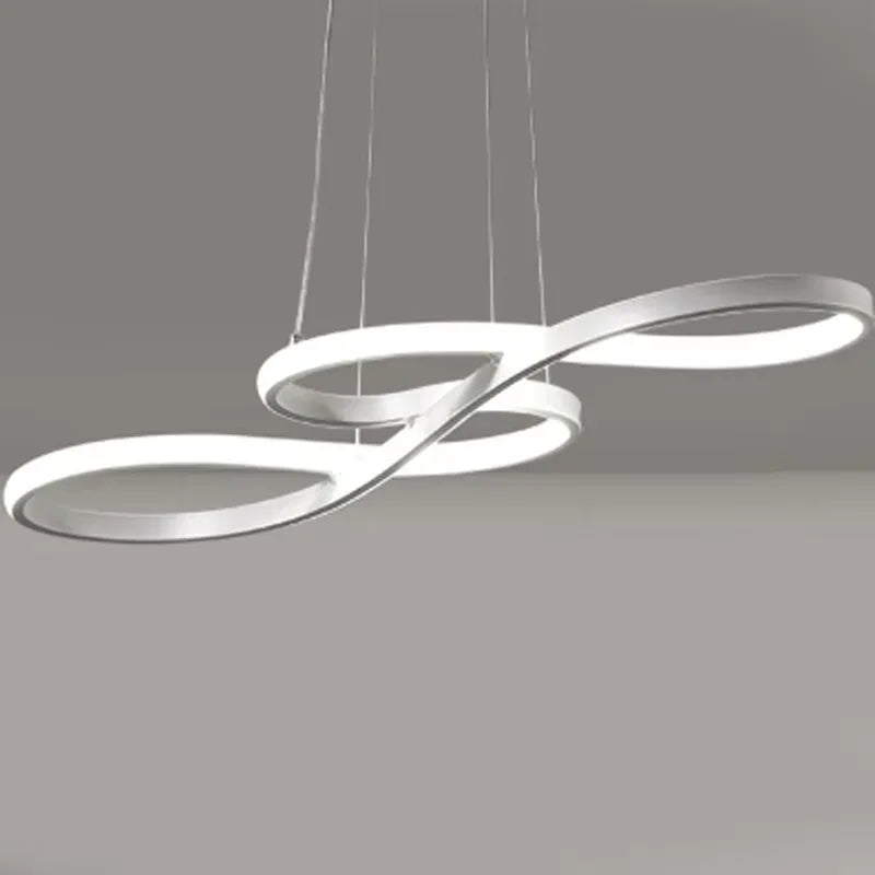 Islay dimmable LED kitchen pendant light in brushed gold above a marble kitchen island