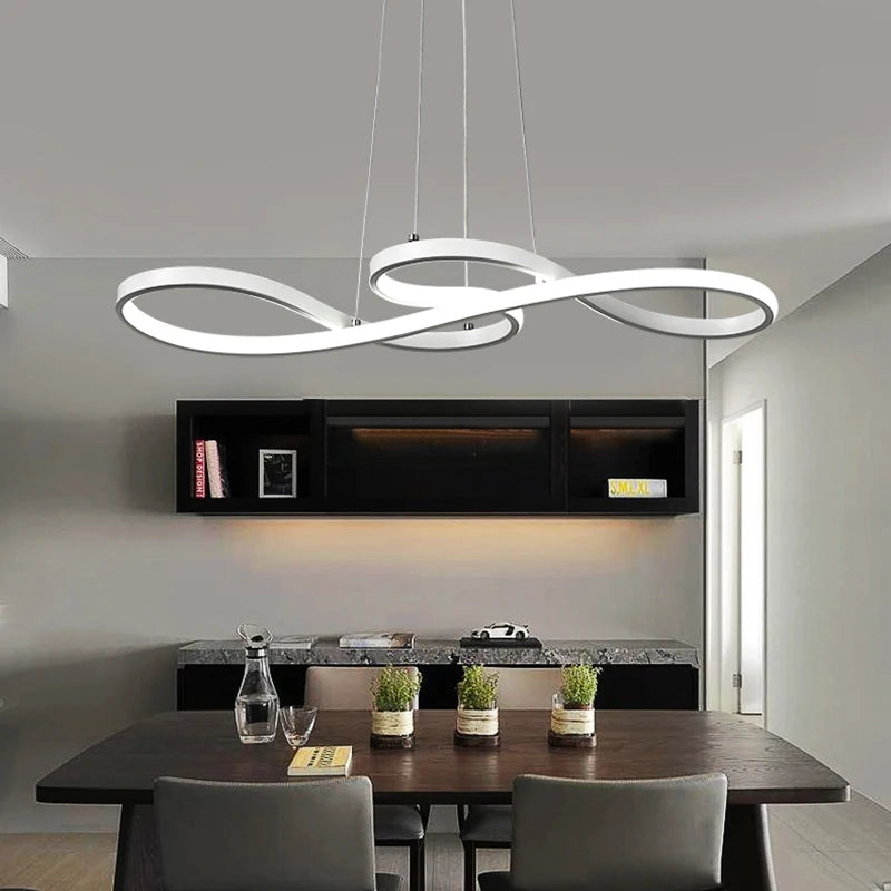 Islay dimmable LED kitchen pendant light in brushed gold above a marble kitchen island
