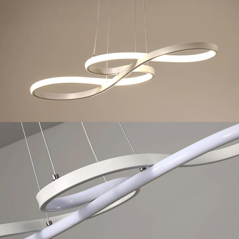 Islay dimmable LED kitchen pendant light in brushed gold above a marble kitchen island